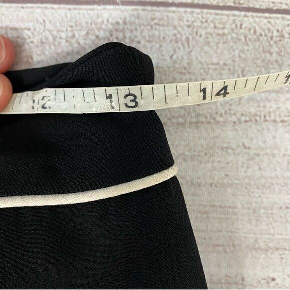 Casual corner pants dress suit black & white sz 4 - Picture 2 of 14